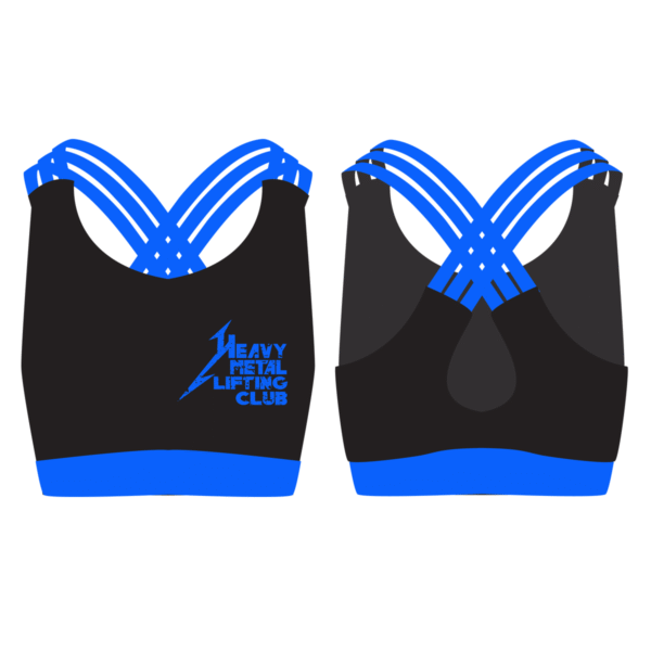 HMLC Women's "For Whom The Barbell Tolls" Bra-top